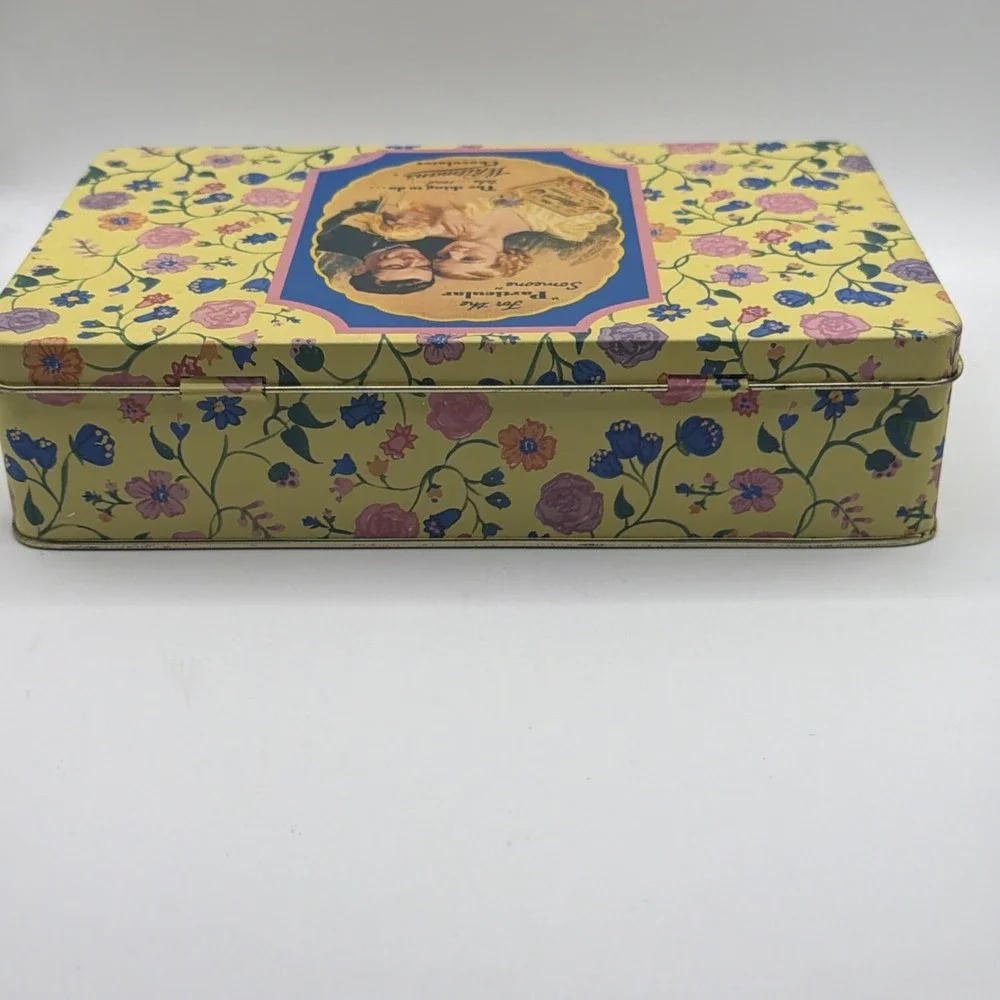 Whitman Sampler hinged top metal advertising Tin‎
